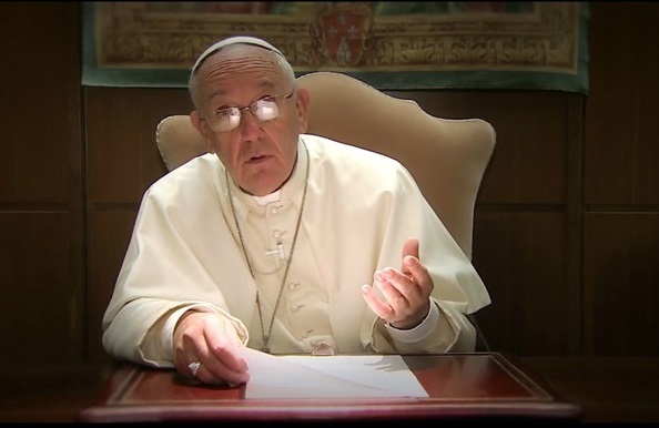 Papst Franziskus erläutert im Clip die Botschaft für den Monat Januar. (Quelle: CTV/RV)