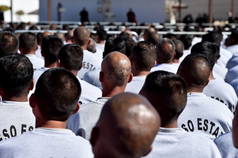 Rund 1000 Gefangene nahmen heute Morgen beim Treffen mit Papst Franziskus teil. (Quelle: dpa)