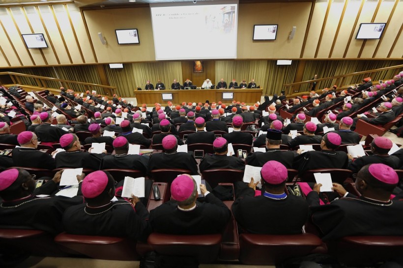 Ein Drittel der Synode ist um. Jetzt geht es an die umstrittenen Themen. (Quelle: ap)