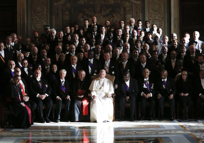 Der Heilige Stuhl unterhält derzeit diplomatische Beziehungen zu 180 Staaten. Viele der Botschafter waren heute Morgen beim Neujahrsempfang des Papstes im Vatikan. (Quelle: ap)